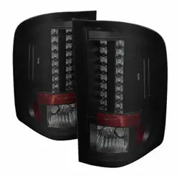 Spyder Auto 5078032 Led Tail Lights; Does Not Fit Model W/Reverse Bulb 921; Black Smoke; 1