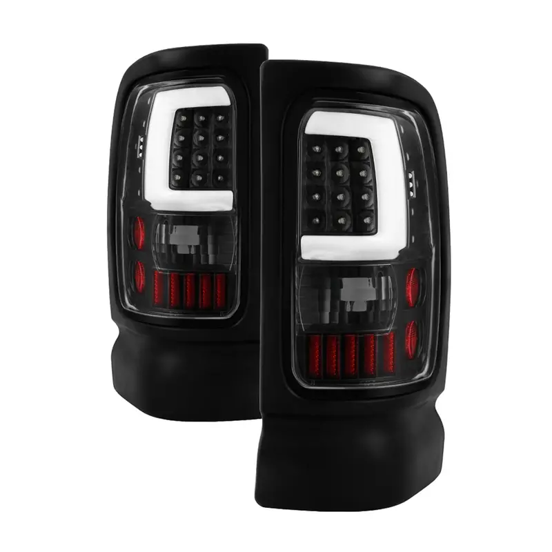 Spyder Auto 9038860 Xtune Light Bar Led Tail Lights; Black; 1