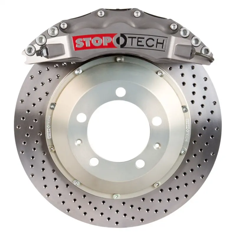 Stoptech Trophy Sport Big Brake Kit – Front Two-Piece Rotors (Part #83.796.6800.R2) For Track-Ready Stopping Power 1