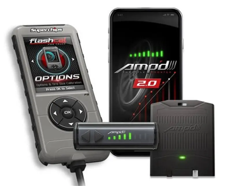 Superchips Flashcal Ampd 2.0 Performance Kit – Includes Flashcal Programmer And Throttle Booster For Optimized Power Delivery 1