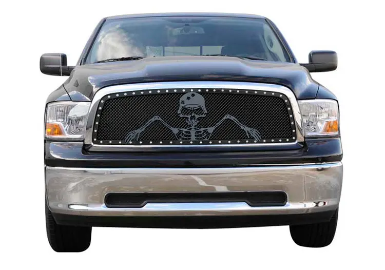 T-Rex Grilles 7114576 X-Metal Studded Mesh Grille – Aggressive Front End Styling With Reinforced Construction 1