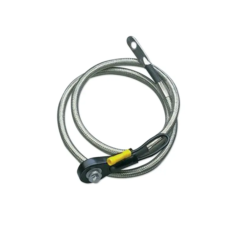 Taylor Cable 20228 Diamondback Shielded Battery Cable – Stainless Braided, Oe-Style Replacement 1