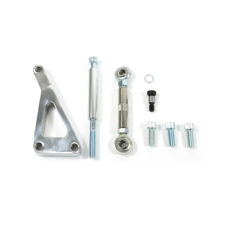 Top Street Performance Jm9101P Polished Aluminum Alternator Bracket For Chevy Small Block Long Water Pump 1