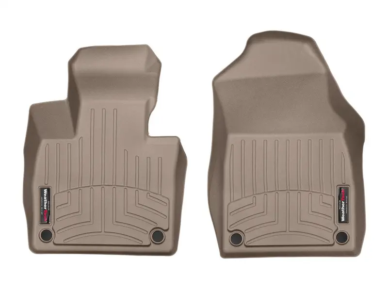 Weathertech 458281 Digitalfit Tan Front Row Floor Liners – Precision-Cut Protection 1