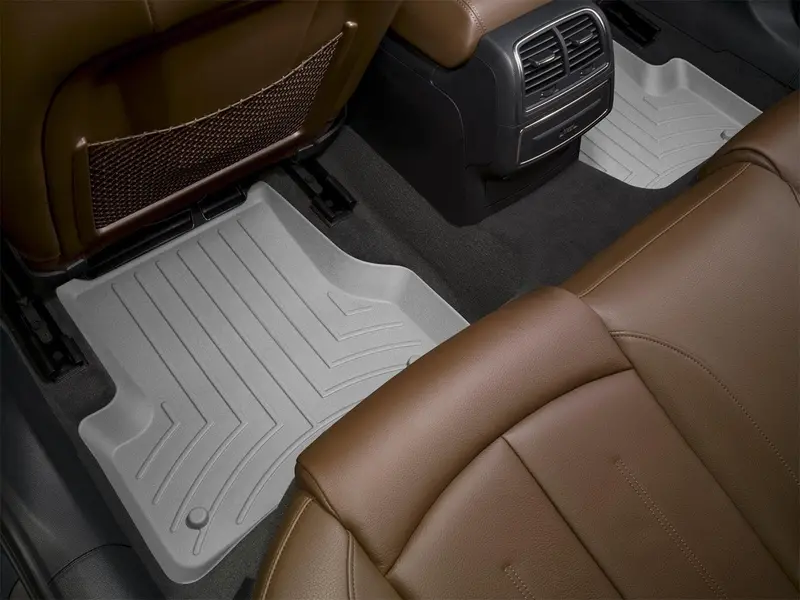Weathertech 461862 Digitalfit Gray 2Nd-Row Floor Liners – Precision Trim Fit 1