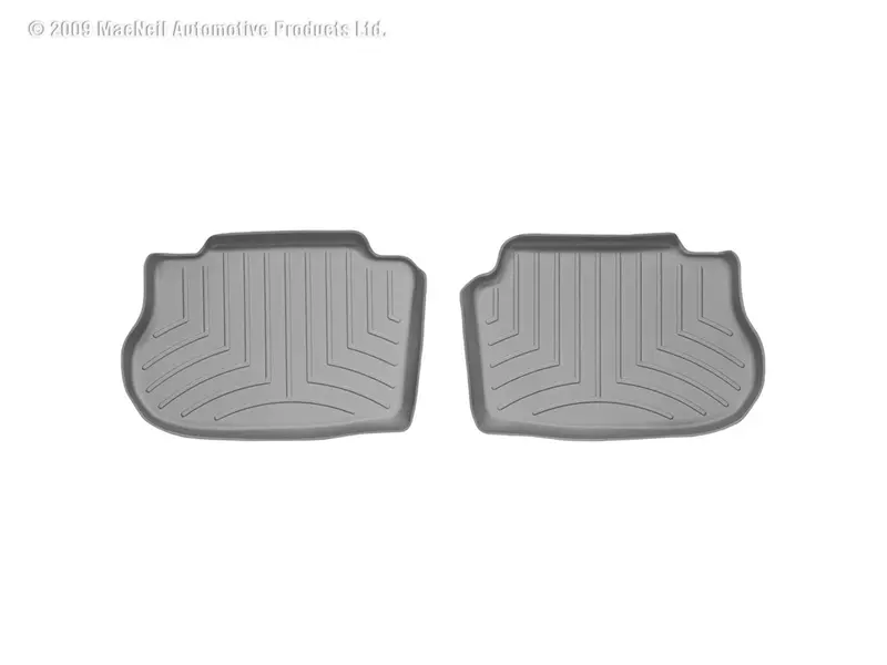Weathertech Digitalfit 2Nd Row Floor Liners – Gray, Precision Laser-Scanned Fit For Specific Vehicle Models 1