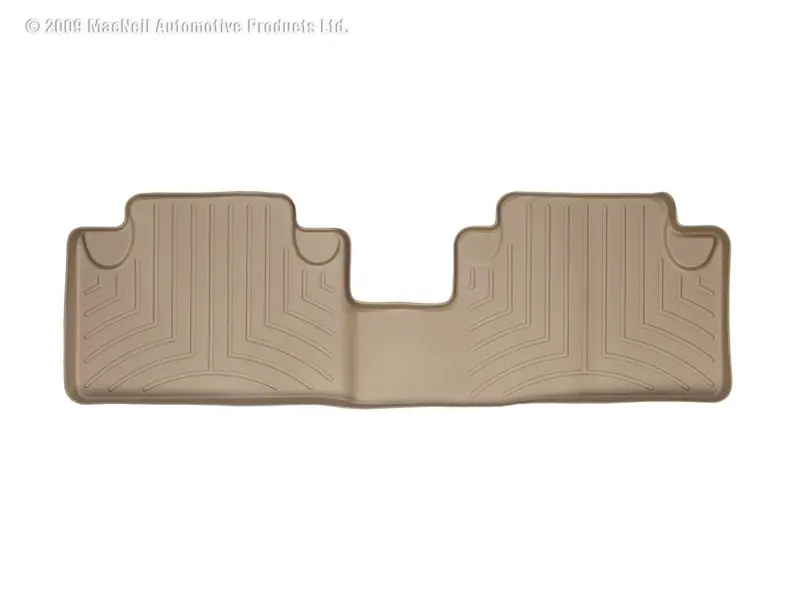 Weathertech Digitalfit Floor Liners – Tan, Second-Row Coverage Only (Model 451172) 1