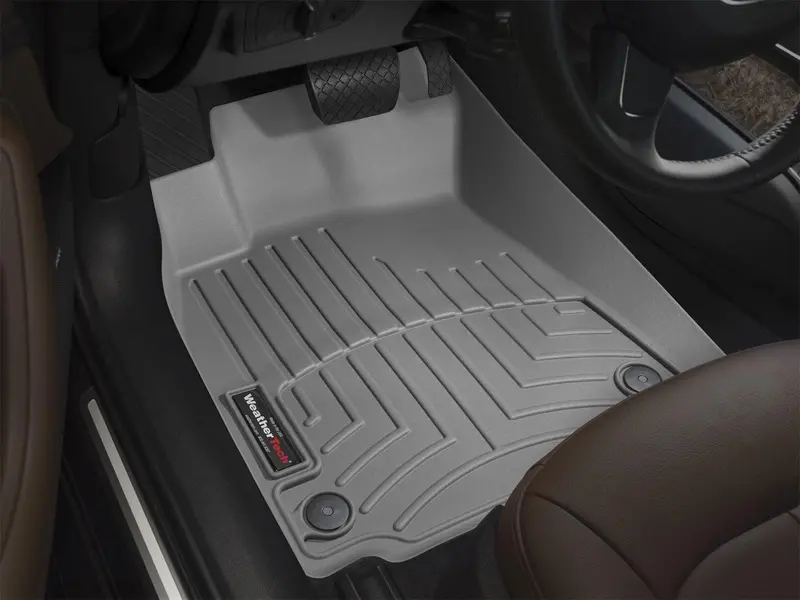 Weathertech Digitalfit Gray Front Row Floor Liners – Precision-Molded Vehicle Protection 1