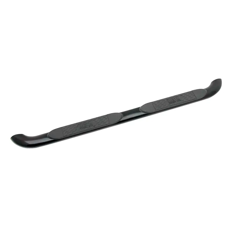 Westin 21-3295 Platinum 4-Oval Rocker-Mount Nerf Step Bars – Black Powder-Coated Steel 1