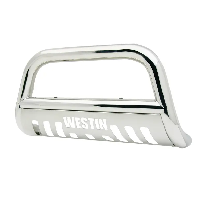 Westin E-Series Polished Stainless Steel Bull Bar – 3-Inch Diameter 1